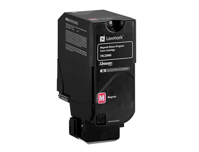 Lexmark 74C20M0 Cartucho de Tóner Magenta Standard