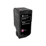 Lexmark 74C20M0 Cartucho de Tóner Magenta Standard
