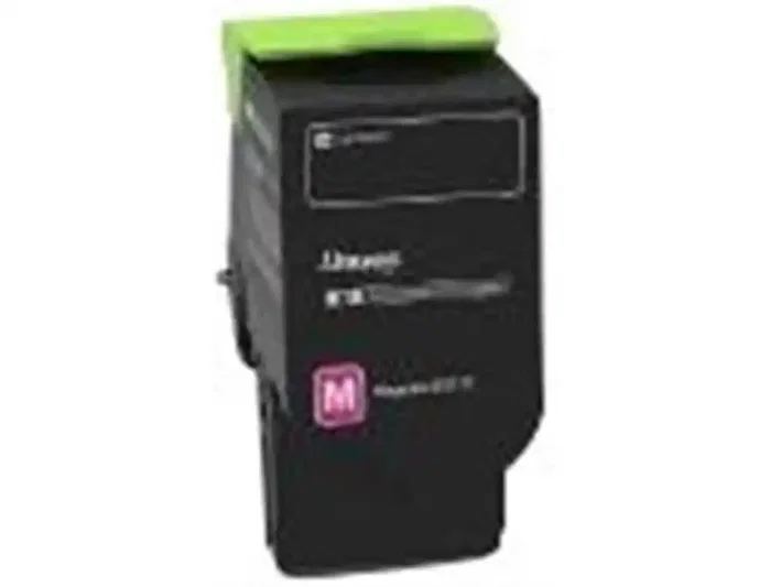 Lexmark 78C20M0 Cartucho de Tóner Magenta de Rendimiento Estándar (Retornable)