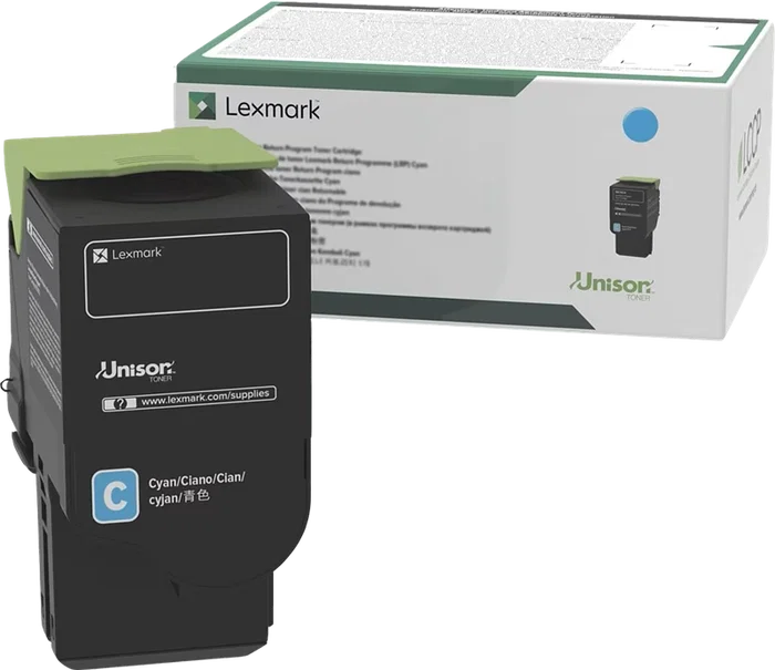 Lexmark 78C2XC0 Cartucho de Tóner Cian XXL