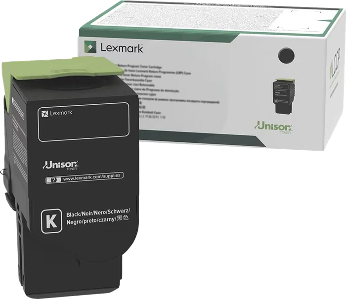 Lexmark 78C2XK0 Tóner Negro Alto Rendimiento