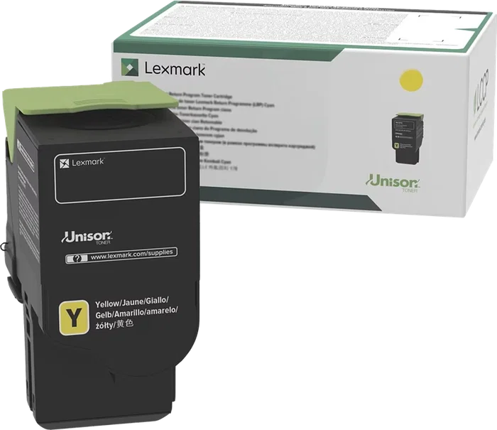 Lexmark 78C2XY0 Tóner Amarillo Extra Alto Rendimiento