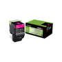 Lexmark 802M Magenta Tóner Estándar (80C20M0)
