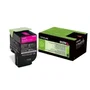 Lexmark 80C20M0 Toner Magenta Capacidad Estándar 1,000 Páginas Compatible Lexmark CX