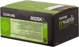 Lexmark 802SK Tóner negro para impresora Lexmark