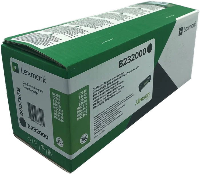 Lexmark B232000 Cartucho de Tóner Negro Standard Yield