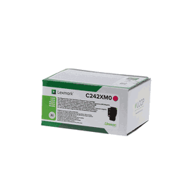 Lexmark C242XM0 Tóner Magenta