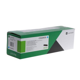 Lexmark Toner Cian para Impresoras MC3326Adwe, 3224Dwe, 3224Adwe, C3326Dw, C3224Dw