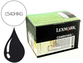 Lexmark C540H1KG Tóner Negro Original para C540 / C543 / C544 / X543 / X544 - 2500 Páginas