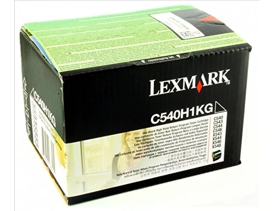 Lexmark C540H1KG Tóner Negro Alto Rendimiento Lexmark C540H1KG Tóner Negro Alto Rendimiento
