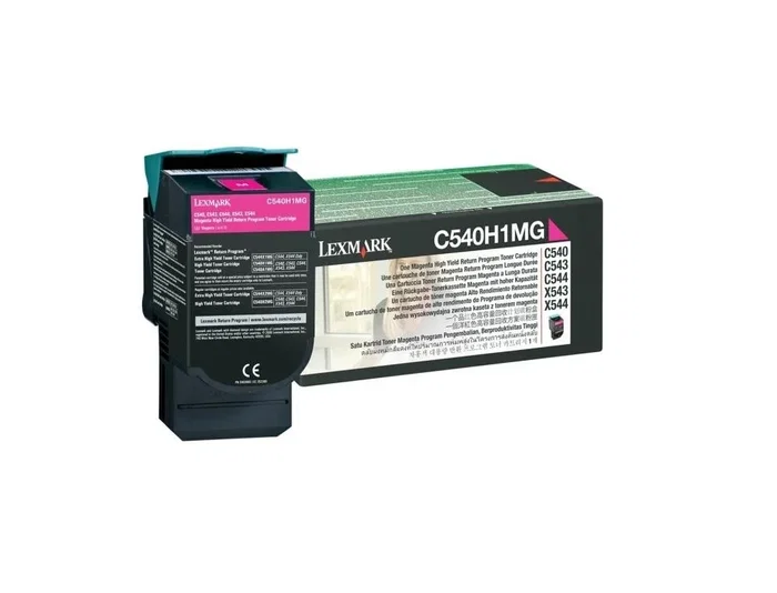 Lexmark C540H1MG Toner Magenta de alto rendimiento