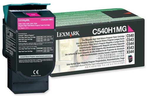 Lexmark C540H1MG Toner Magenta de alto rendimiento
