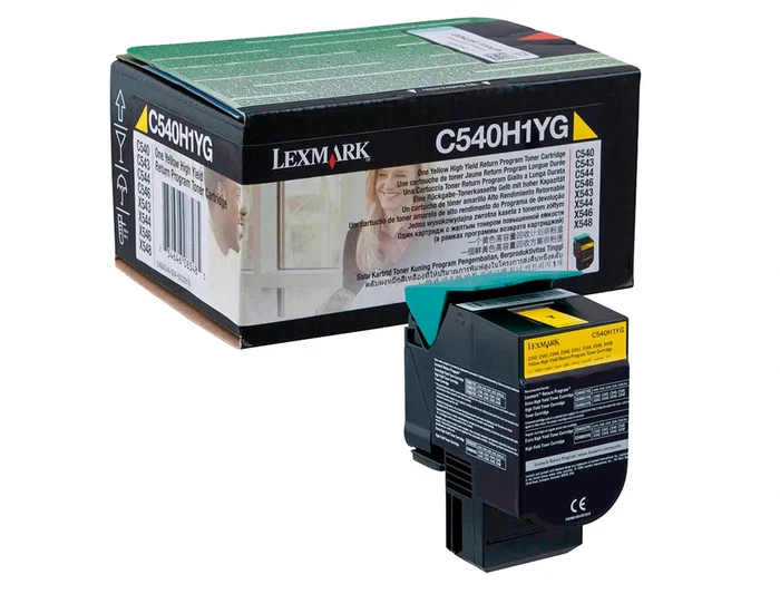 Lexmark Toner C540H1YG Amarillo Original 2000 Páginas Lexmark Toner C540H1YG Amarillo Original 2000 Páginas