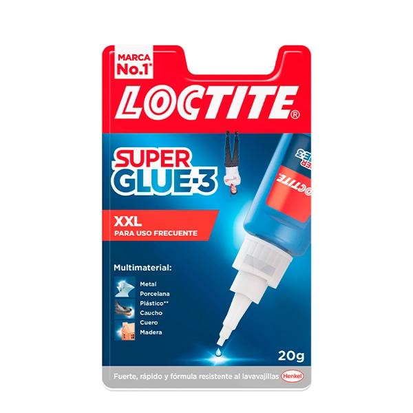 Loctite SuperGlue-3 XXL Adhesivo Instantáneo 20g Loctite SuperGlue-3 XXL Adhesivo Instantáneo 20g