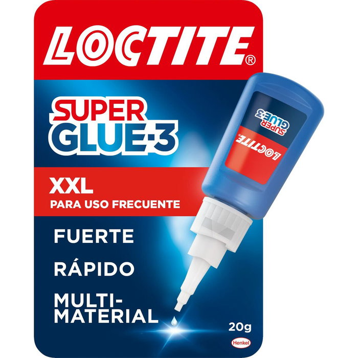 Loctite SuperGlue-3 XXL Adhesivo Instantáneo 20g Loctite SuperGlue-3 XXL Adhesivo Instantáneo 20g