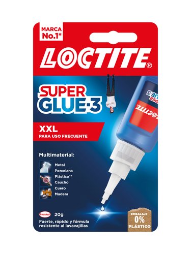 Loctite SuperGlue-3 XXL Adhesivo Instantáneo 20g Loctite SuperGlue-3 XXL Adhesivo Instantáneo 20g