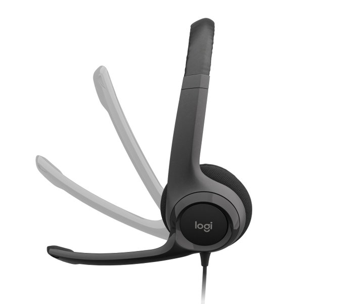 Logitech H390 Auriculares USB Negros
