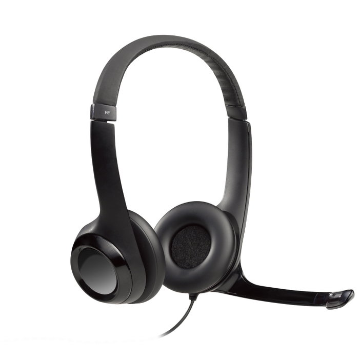 Logitech H390 Auriculares USB Negros
