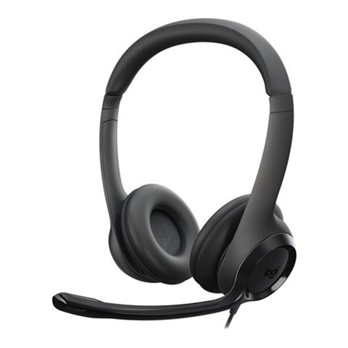 Logitech H390 Auriculares USB Negros