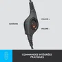 Logitech H390 Auriculares USB Negros