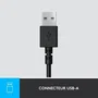 Logitech H390 Auriculares USB Negros