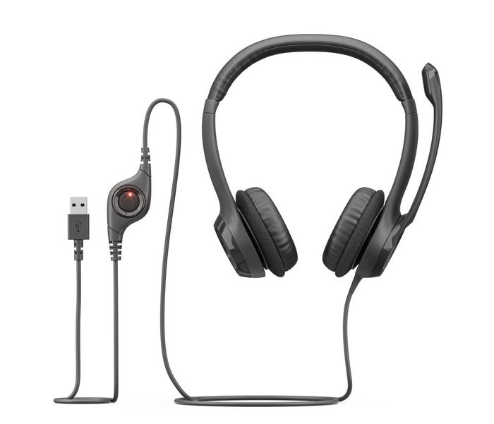 Logitech H390 Auriculares USB para Ordenador con Micrófono con Cancelación de Ruido Logitech H390 Auriculares USB para Ordenador con Micrófono con Cancelación de Ruido