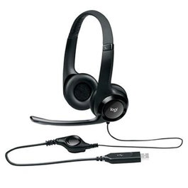 Logitech H390 Auriculares con Micrófono USB Negro