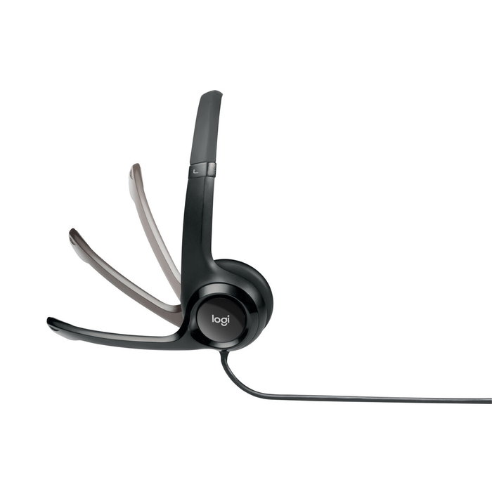 Logitech H390 Auriculares USB Negros