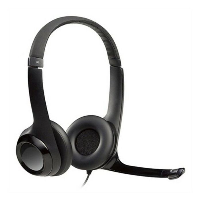 Logitech H390 Auriculares USB Negros