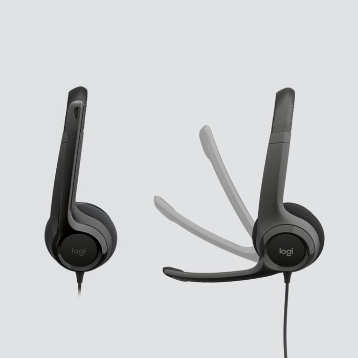 Logitech H390 Auriculares USB Negros
