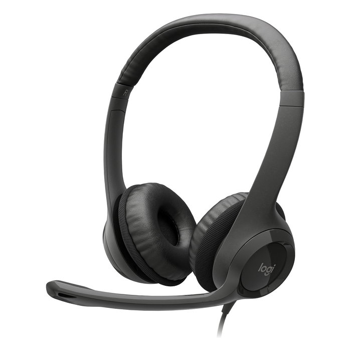 Logitech H390 Auriculares USB Negros
