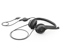 Logitech H390 Auriculares USB con Micrófono Negro