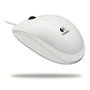 Logitech B100 Ratón Óptico USB Blanco