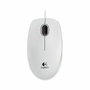 Logitech B100 Ratón Óptico USB Blanco