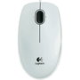 Logitech B100 Ratón Óptico USB Blanco
