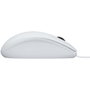 Logitech B100 Ratón Óptico USB Blanco