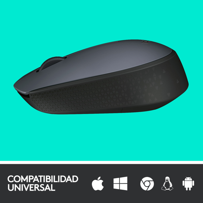 Logitech M170 Ratón Inalámbrico Gris Logitech M170 Ratón Inalámbrico Gris