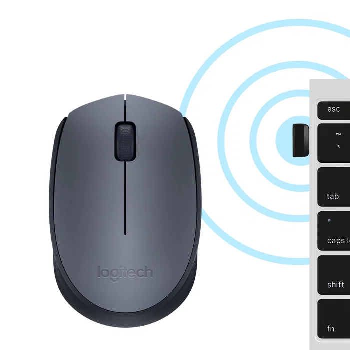 Logitech M170 Ratón Inalámbrico Gris Logitech M170 Ratón Inalámbrico Gris