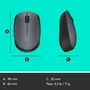 Logitech M170 Ratón Inalámbrico Gris