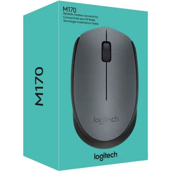 Logitech M170 Ratón Inalámbrico Gris Logitech M170 Ratón Inalámbrico Gris
