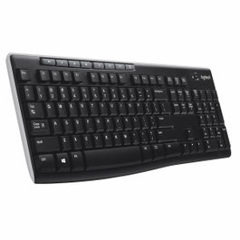 Logitech K270 Teclado Inalámbrico QWERTY Español Negro