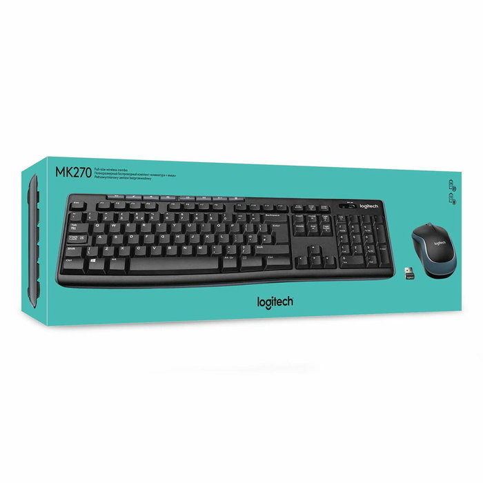 Logitech K270 Teclado Inalámbrico QWERTY Español Negro Logitech K270 Teclado Inalámbrico QWERTY Español Negro