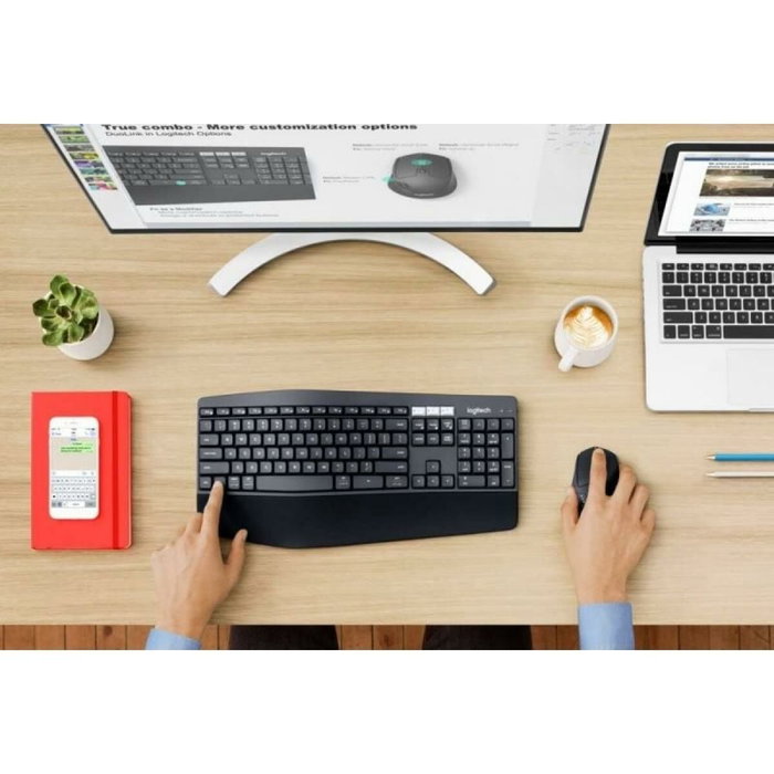 Logitech MK850 Performance Combo Teclado y Ratón Inalámbrico Negro QWERTY Español