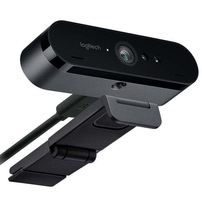 Logitech Brio 4K Ultra HD Pro Business Webcam, Negro