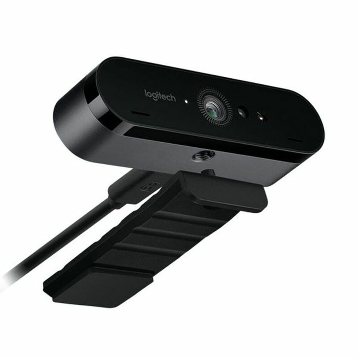 Logitech Brio 4K Ultra HD Pro Business Webcam, Negro