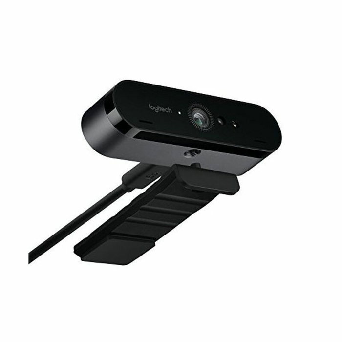 Logitech Brio 4K Ultra HD Pro Business Webcam, Negro