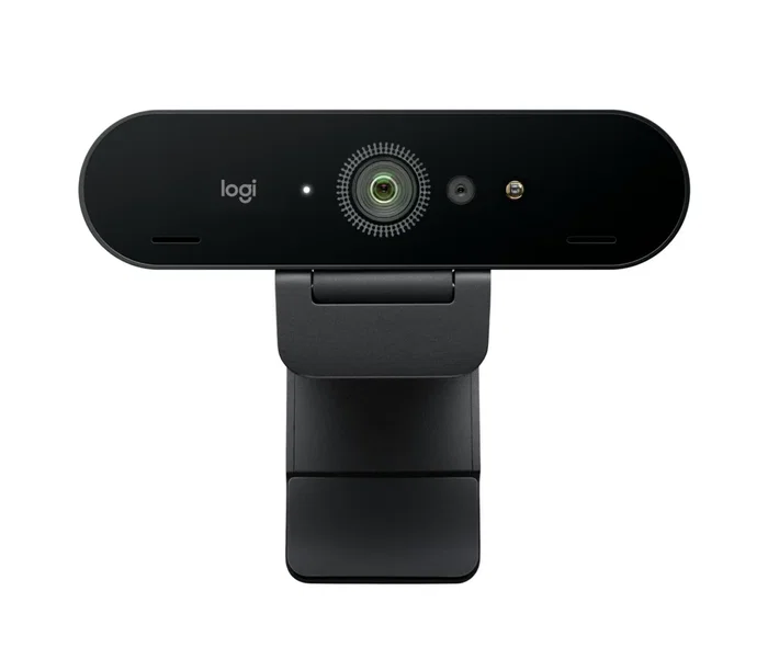 Logitech BRIO Ultra HD Pro Webcam 4K 90° - Cámara Web 13 MP, Zoom Digital 5x, Enfoque Automático, Windows Hello, USB (Negro) - Ref. 960-001106