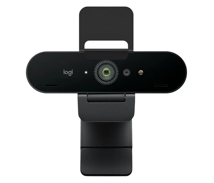 Logitech BRIO Ultra HD Pro Webcam 4K 90° - Cámara Web 13 MP, Zoom Digital 5x, Enfoque Automático, Windows Hello, USB (Negro) - Ref. 960-001106