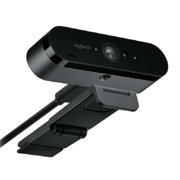 Logitech Brio 4K Ultra HD Pro Business Webcam, Negro
