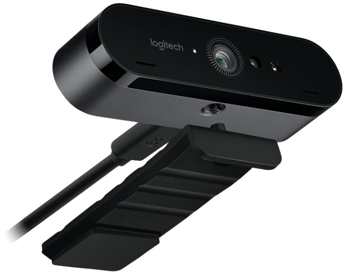 Logitech Brio 4K Ultra HD Pro Business Webcam, Negro